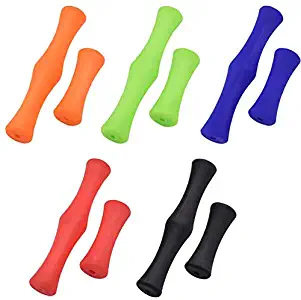 GPP 5 PCS Archery Bowstring Finger Saver QuickShot Finger Guard for Hunting or Bowfishing in 5 Colors