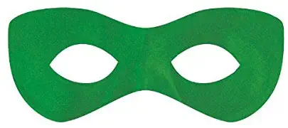 Amscan Super Hero Mask, Party Accessory, Green