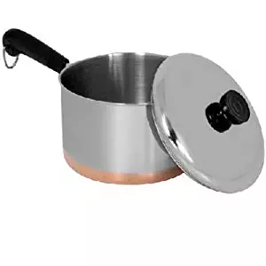 Revere Line 3-Quart Covered Saucepan