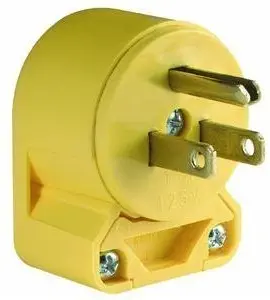 EATON 4867AN-BOX Electric Plug, Yellow