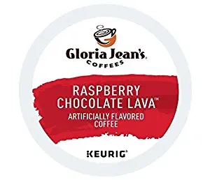 Gloria Jean's Coffee Raspberry Chocolate Lava Keurig K-Cup Pods (24)