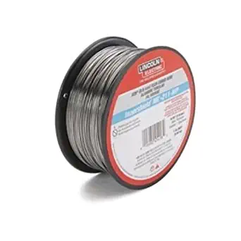 LINCOLN ELECTRIC COED031448 .030 NR-211, Lb Spool, Inner Shield Flux-Core Welding Wire,Black