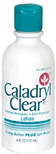 Caladryl Clear Lotion, 6-Ounce Bottles (Pack of 3)