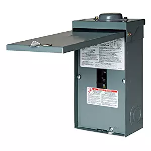 Square D by Schneider Electric QO2100NRBCP QO 100 Amp Two-Pole Outdoor Circuit Breaker Enclosure with QO2100 Breaker Included