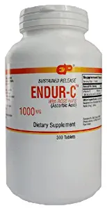 Endur-C Sustained Release 1000mg 300 Tabs