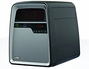 Lasko COOL TOUCH Infrared Quartz Heater with All NEW SmartSave Function, Features Silent Blower Operation with Multi Heat Options, Safety Tip-Over and OverHeat Protection, Recessed Castor Wheels & Remote Control Included