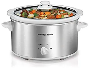 Hamilton Beach 33140V 4-Quart Slow Cooker (Renewed)