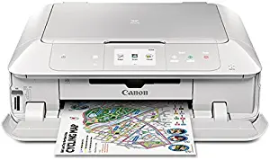 Canon MG7720 Wireless All-In-One Printer with Scanner and Copier: Mobile and Tablet Printing, with Airprint and Google Cloud Print compatible, White